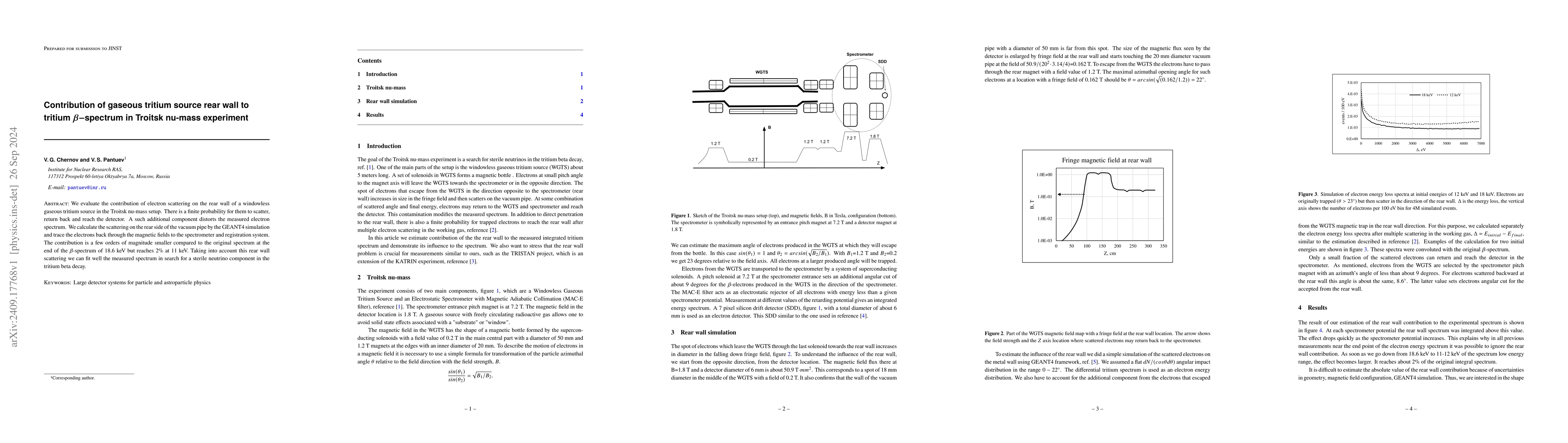 Thumbnail for Contribution of gaseous tritium source rear wall to tritium
  beta-spectrum in Troitsk nu-mass experiment