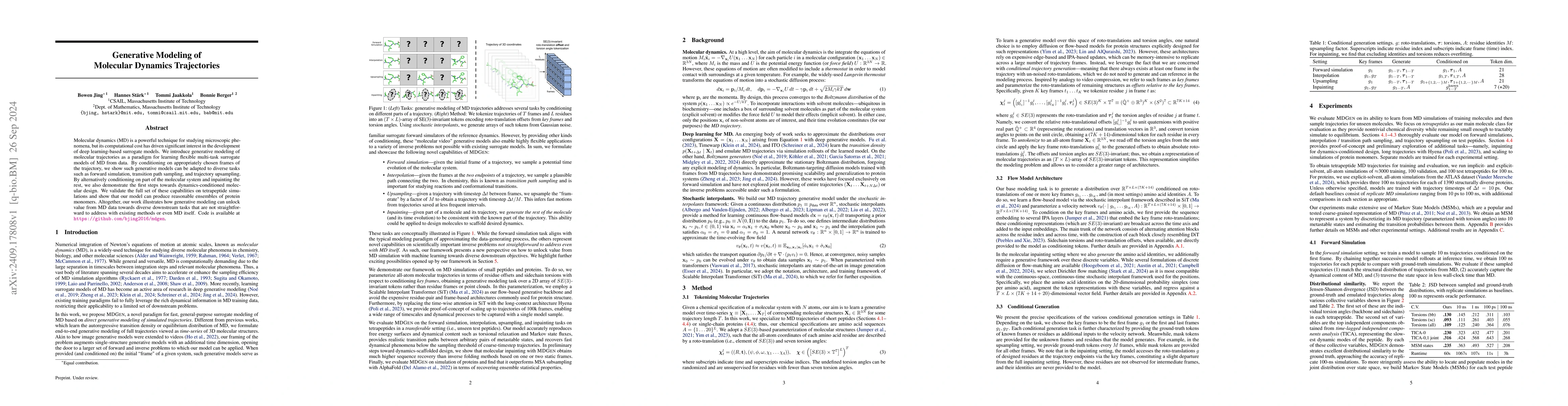 Thumbnail for Generative Modeling of Molecular Dynamics Trajectories