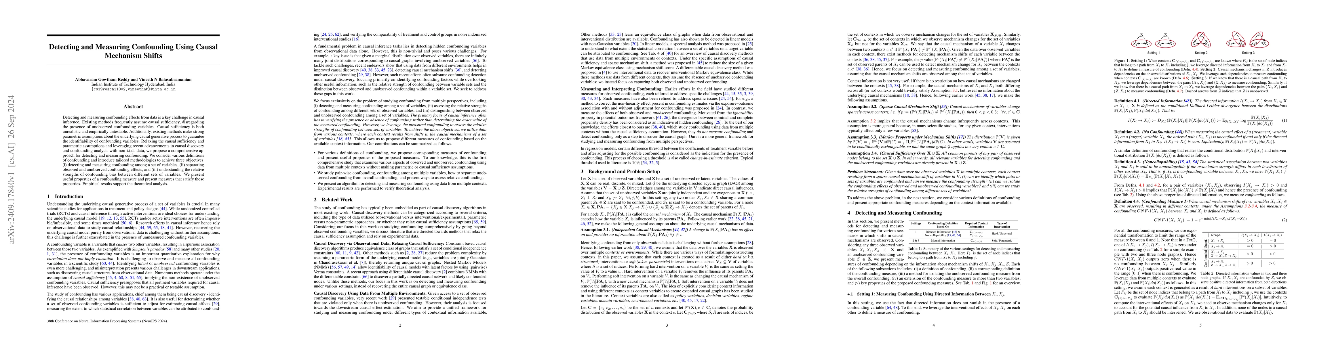 Thumbnail for Detecting and Measuring Confounding Using Causal Mechanism Shifts