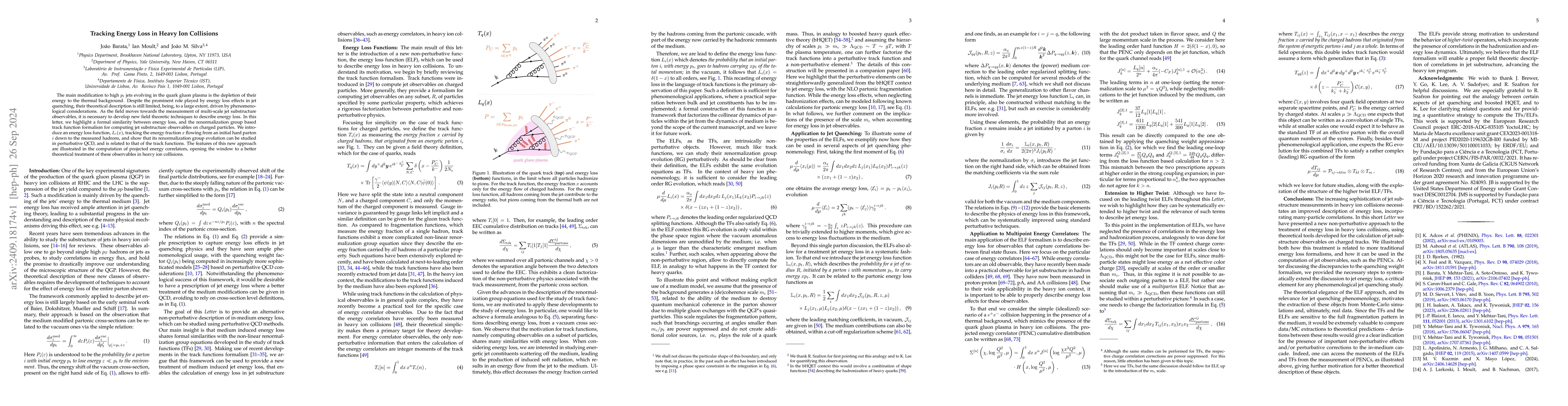 Thumbnail for Tracking Energy Loss in Heavy Ion Collisions