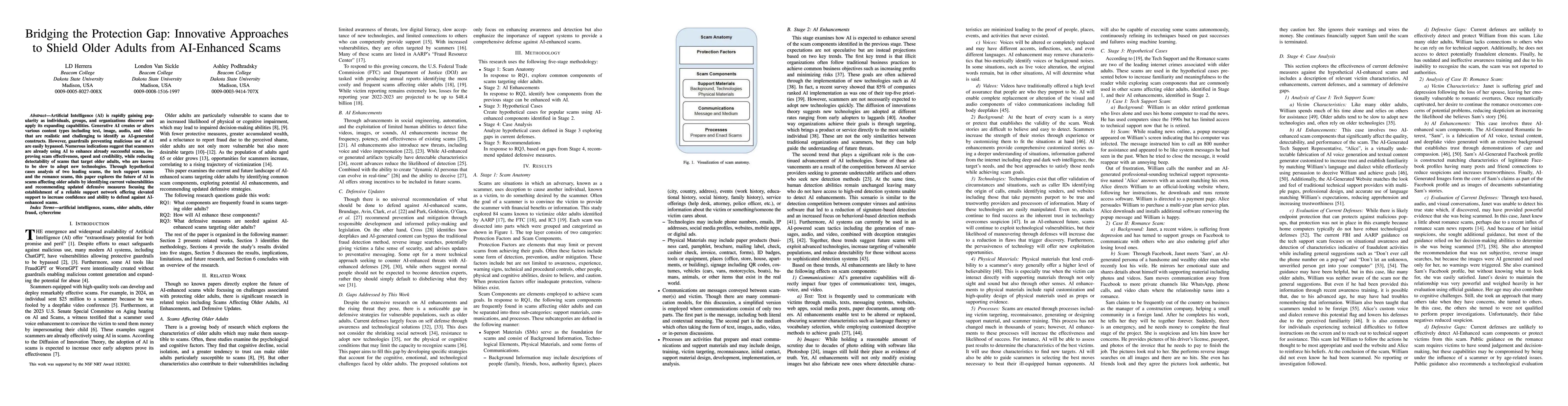 Thumbnail for Bridging the Protection Gap: Innovative Approaches to Shield Older
  Adults from AI-Enhanced Scams