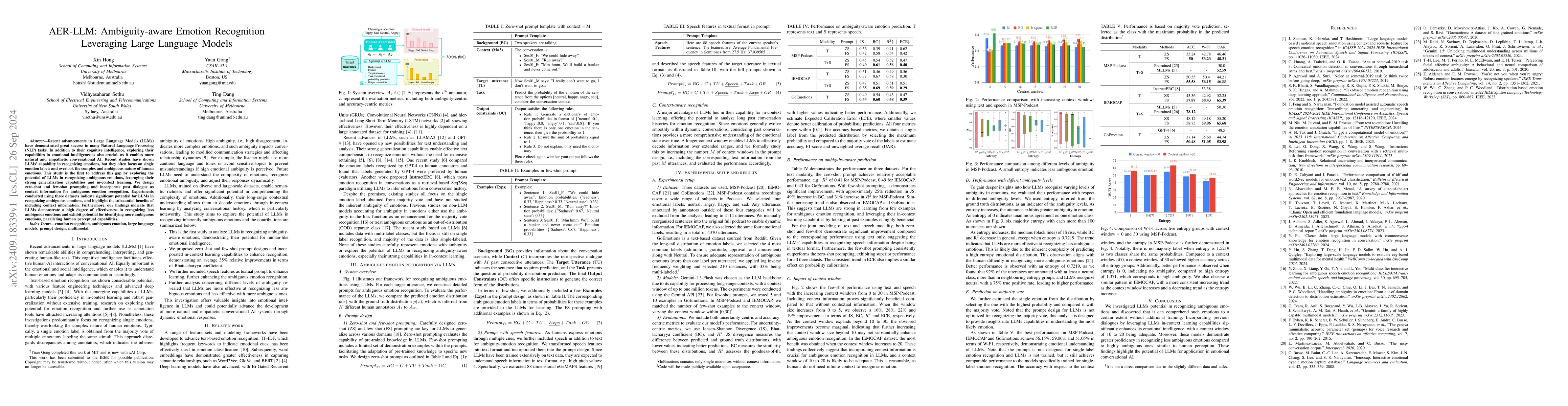 Thumbnail for AER-LLM: Ambiguity-aware Emotion Recognition Leveraging Large Language
  Models