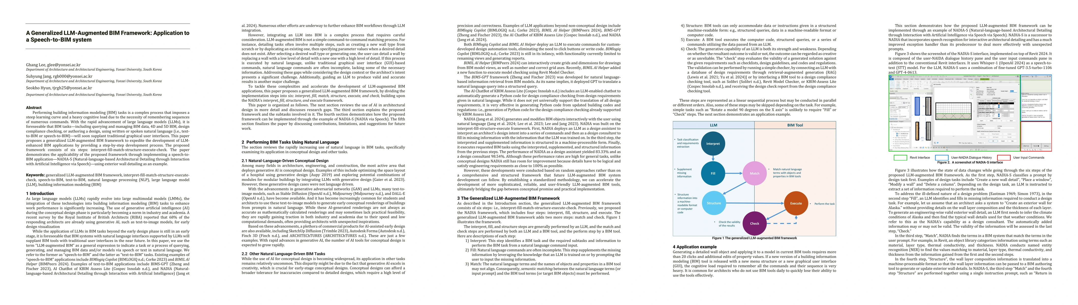 Thumbnail for A Generalized LLM-Augmented BIM Framework: Application to a
  Speech-to-BIM system