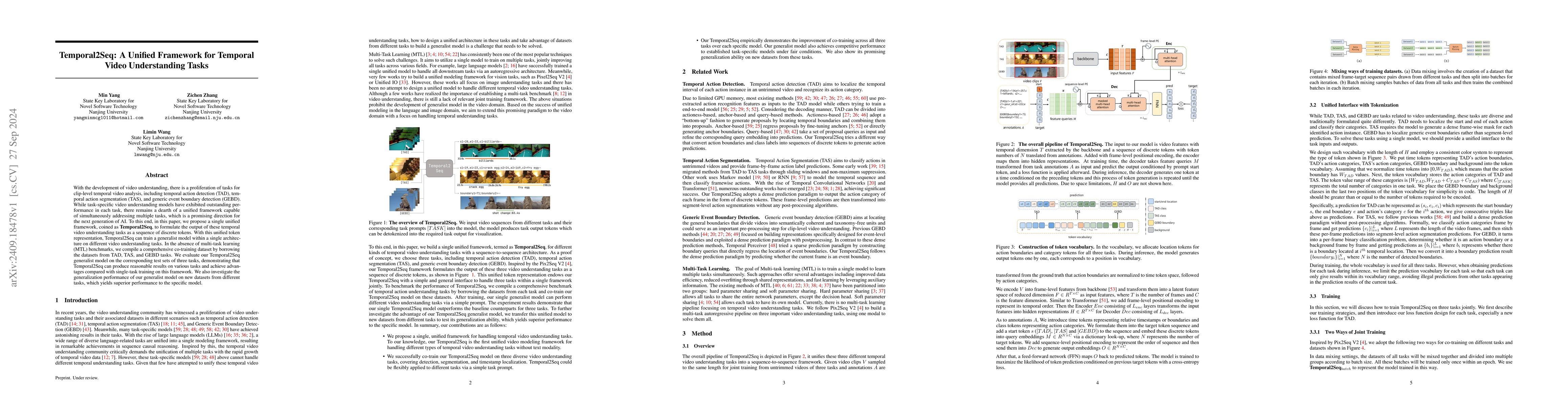 Thumbnail for Temporal2Seq: A Unified Framework for Temporal Video Understanding Tasks