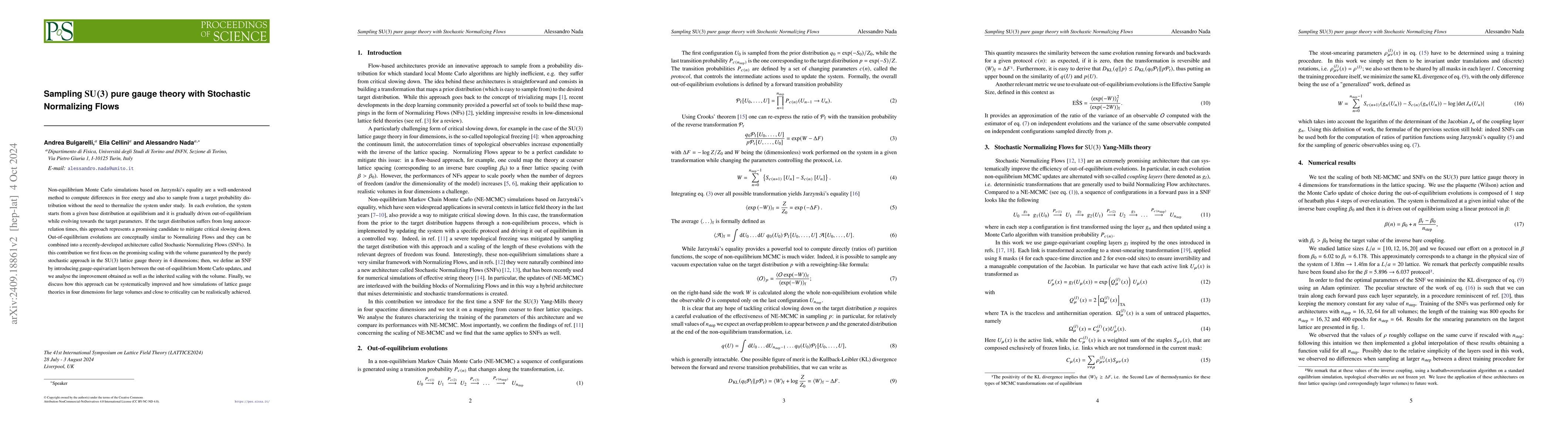Thumbnail for Sampling SU(3) pure gauge theory with Stochastic Normalizing Flows