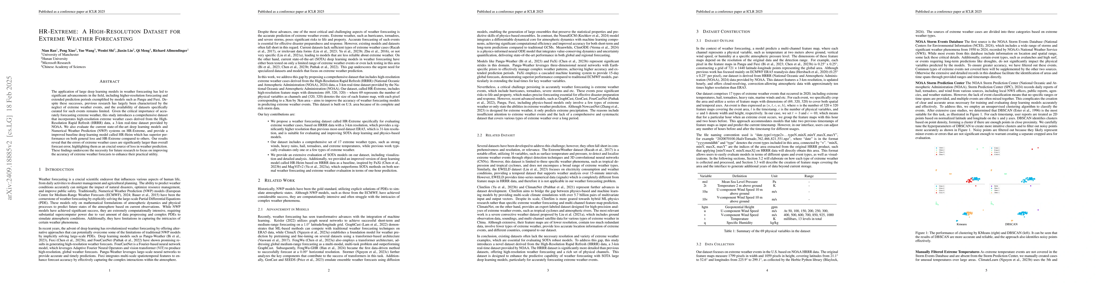 Thumbnail for HR-Extreme: A High-Resolution Dataset for Extreme Weather Forecasting