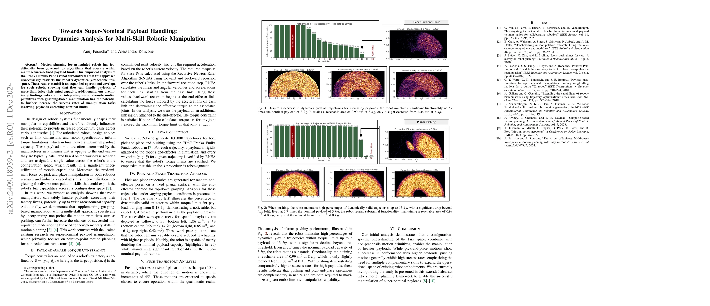 Thumbnail for Towards Super-Nominal Payload Handling: Inverse Dynamics Analysis for
  Multi-Skill Robotic Manipulation