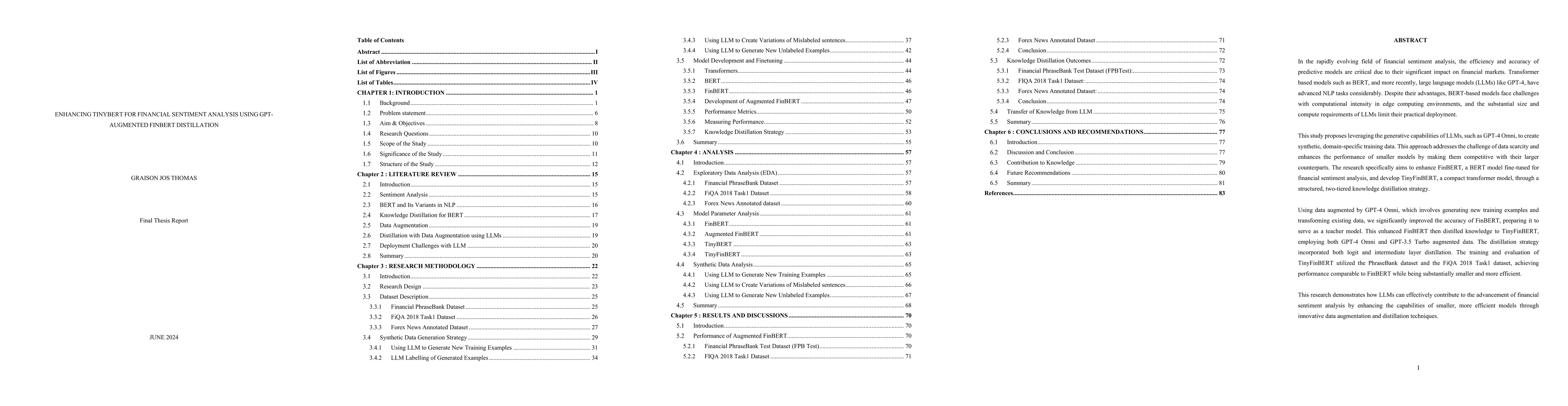 Thumbnail for Enhancing TinyBERT for Financial Sentiment Analysis Using GPT-Augmented
  FinBERT Distillation