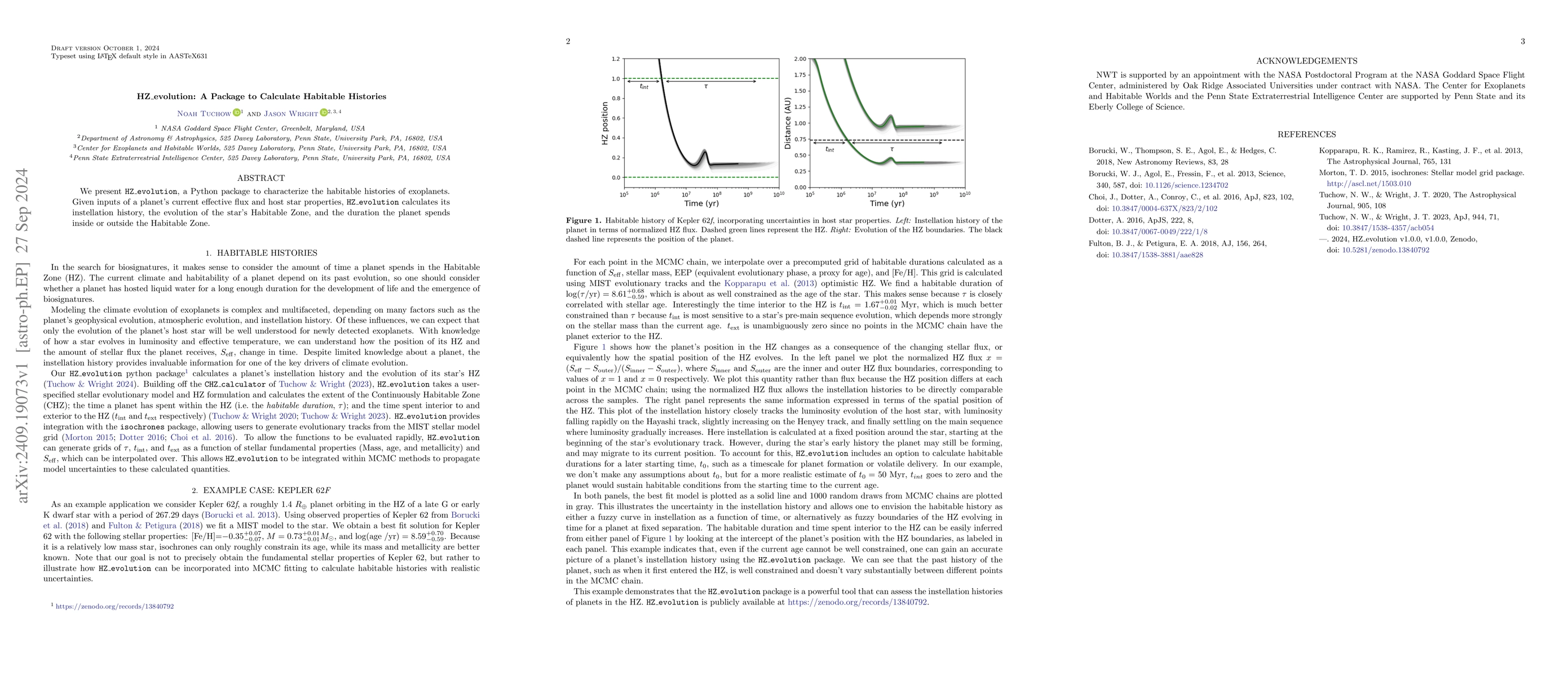 Thumbnail for HZ_evolution: A Package to Calculate Habitable Histories