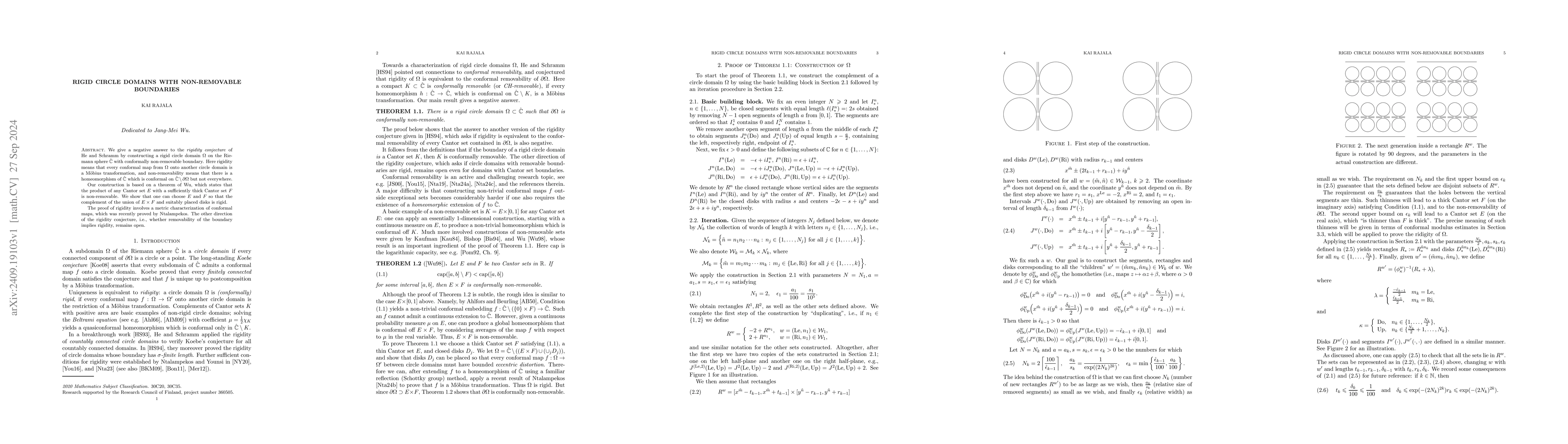 Thumbnail for Rigid circle domains with non-removable boundaries