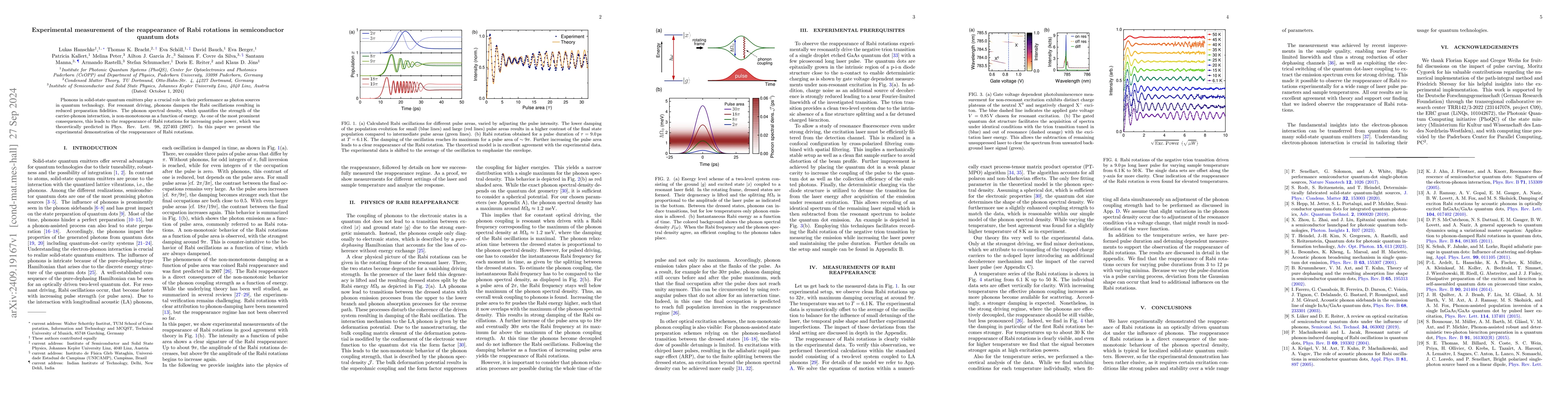 Thumbnail for Experimental measurement of the reappearance of Rabi rotations in
  semiconductor quantum dots