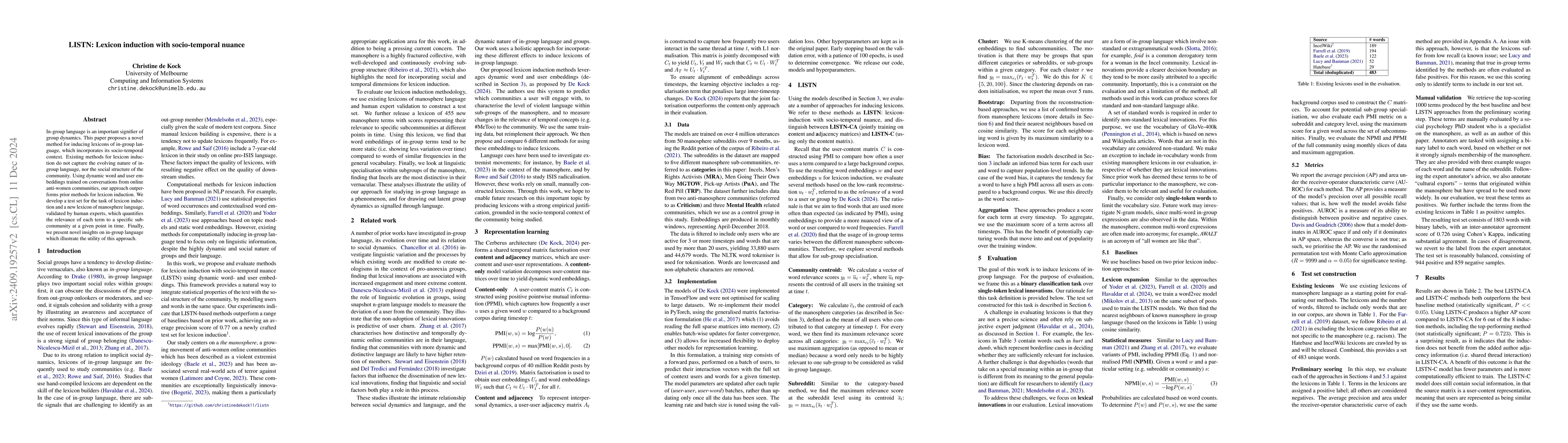Thumbnail for LISTN: Lexicon induction with socio-temporal nuance
