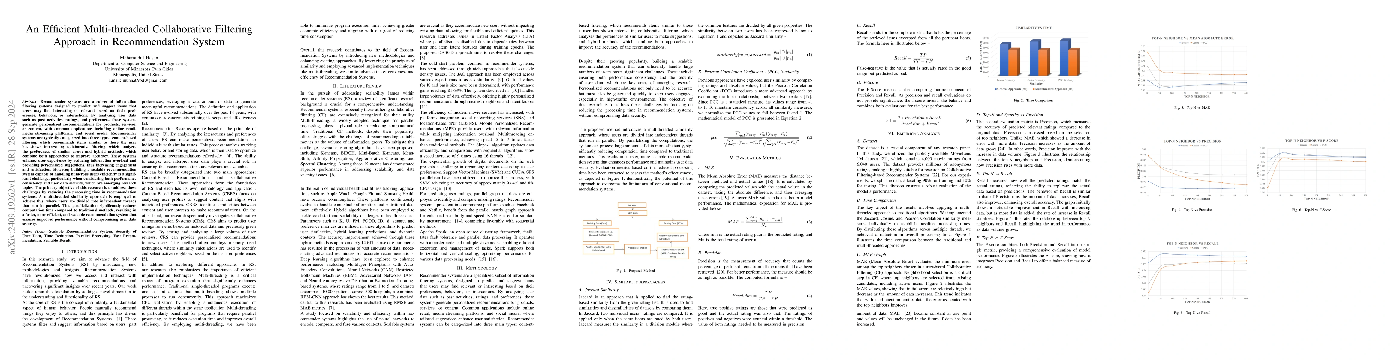 Thumbnail for An Efficient Multi-threaded Collaborative Filtering Approach in
  Recommendation System