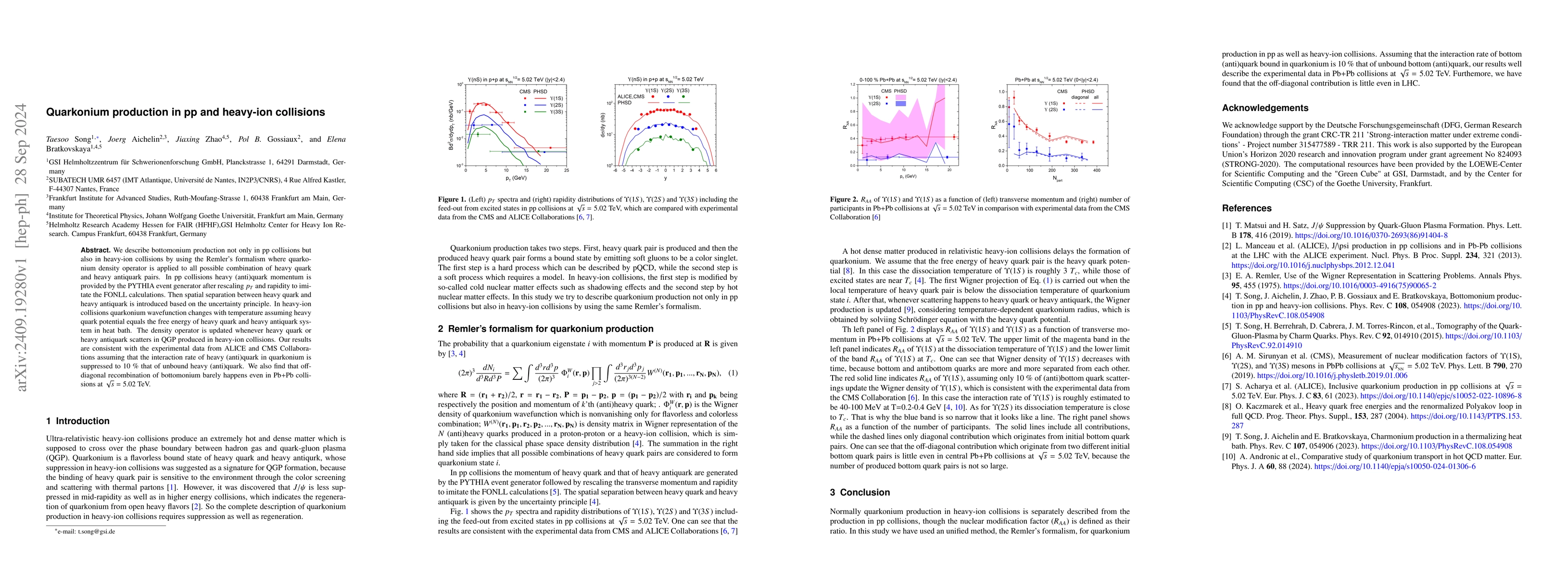 Thumbnail for Quarkonium production in pp and heavy-ion collisions
