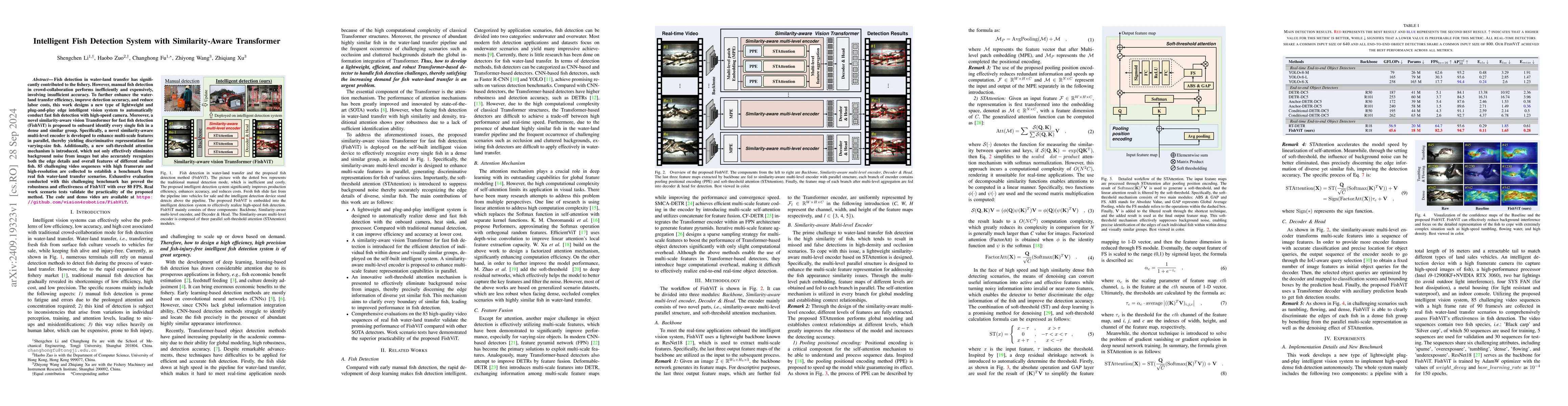 Thumbnail for Intelligent Fish Detection System with Similarity-Aware Transformer