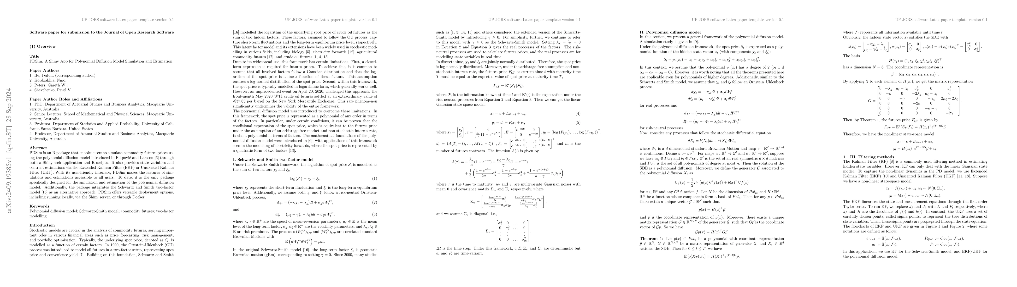 Thumbnail for PDSim: A Shiny App for Polynomial Diffusion Model Simulation and
  Estimation