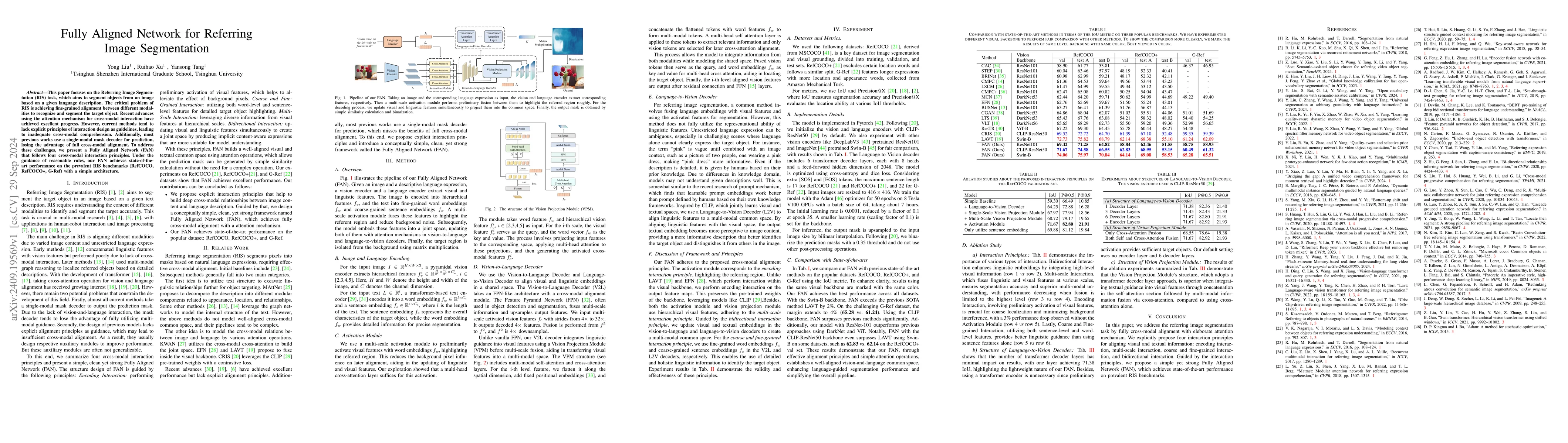 Thumbnail for Fully Aligned Network for Referring Image Segmentation