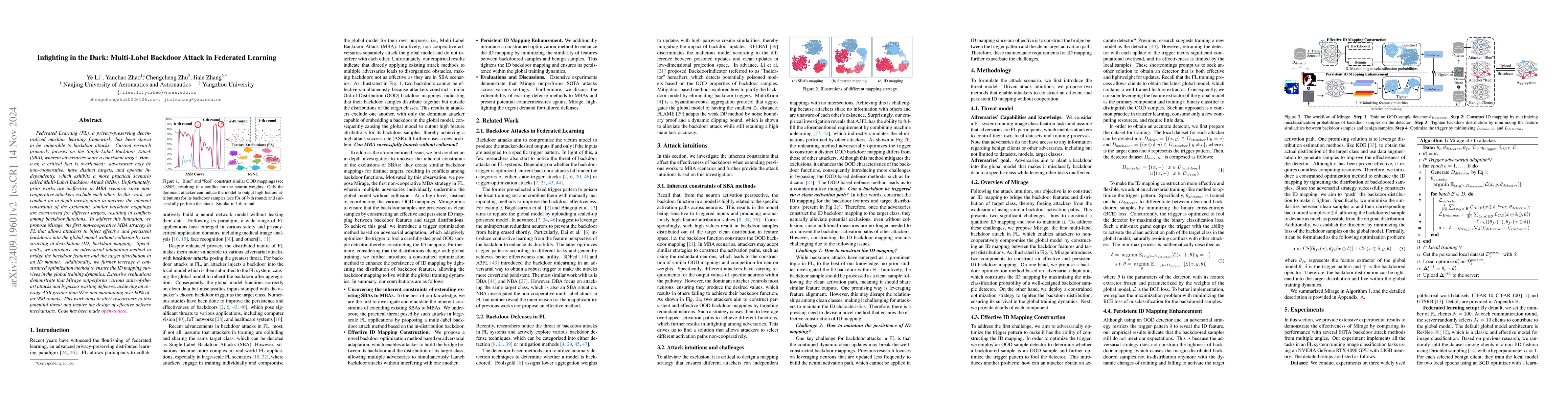 Thumbnail for Infighting in the Dark: Multi-Labels Backdoor Attack in Federated
  Learning