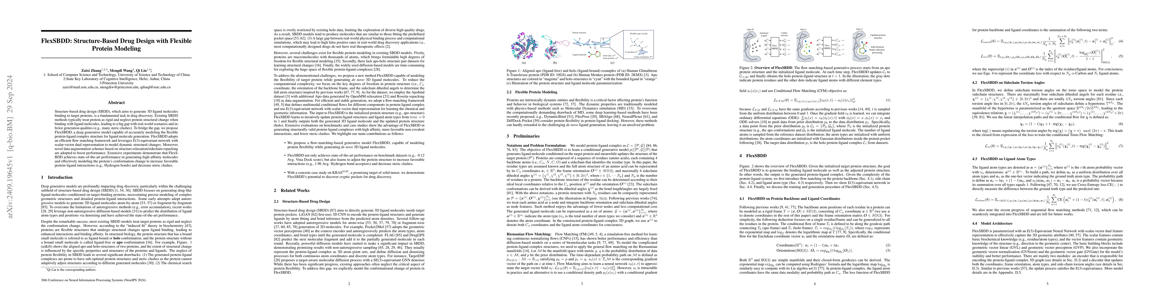 Thumbnail for FlexSBDD: Structure-Based Drug Design with Flexible Protein Modeling