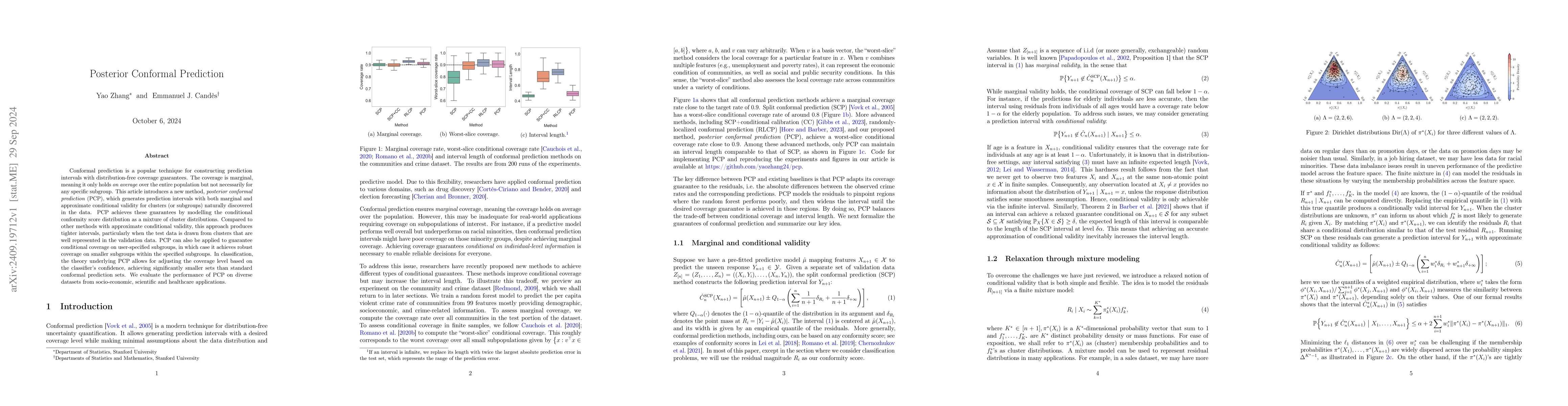 Thumbnail for Posterior Conformal Prediction