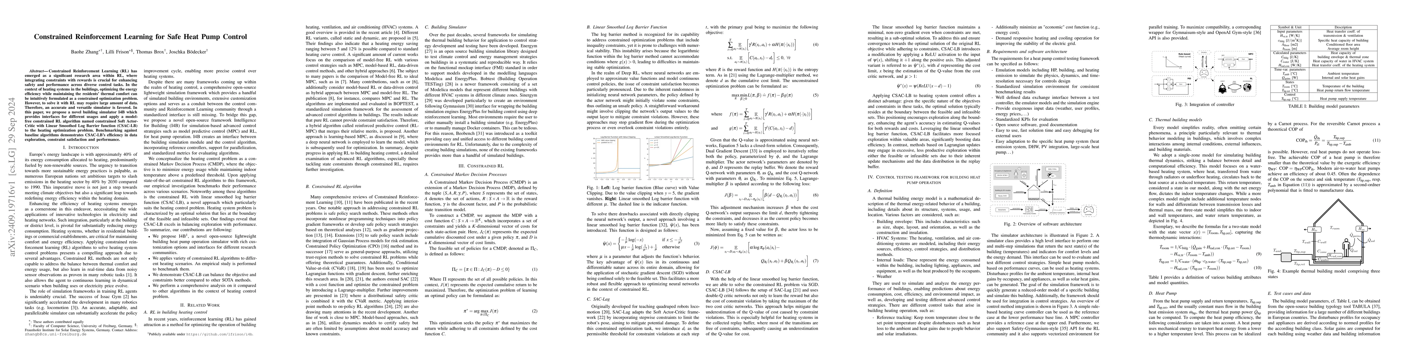 Thumbnail for Constrained Reinforcement Learning for Safe Heat Pump Control