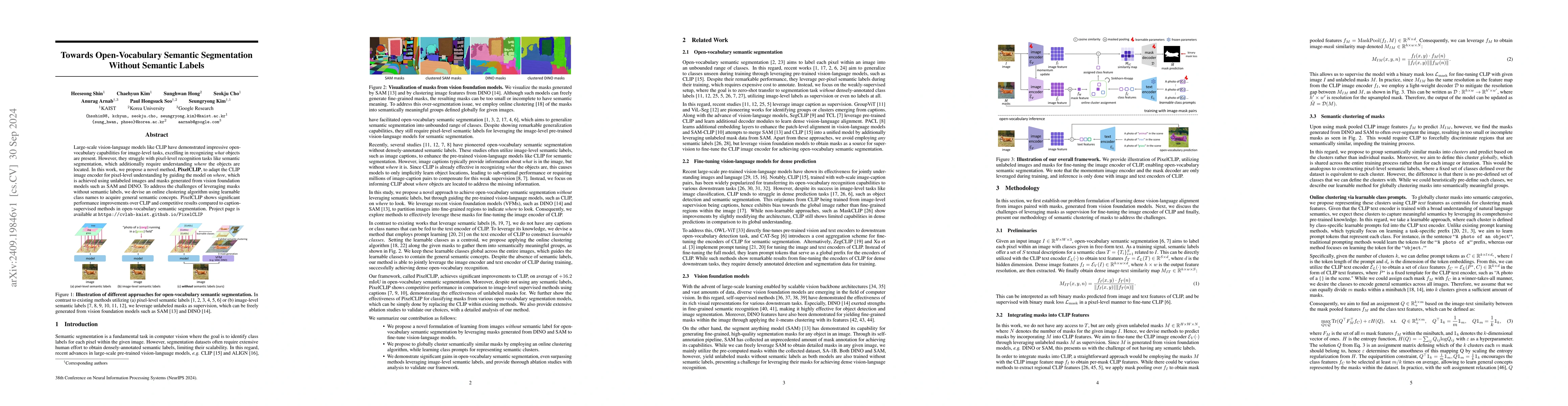 Thumbnail for Towards Open-Vocabulary Semantic Segmentation Without Semantic Labels