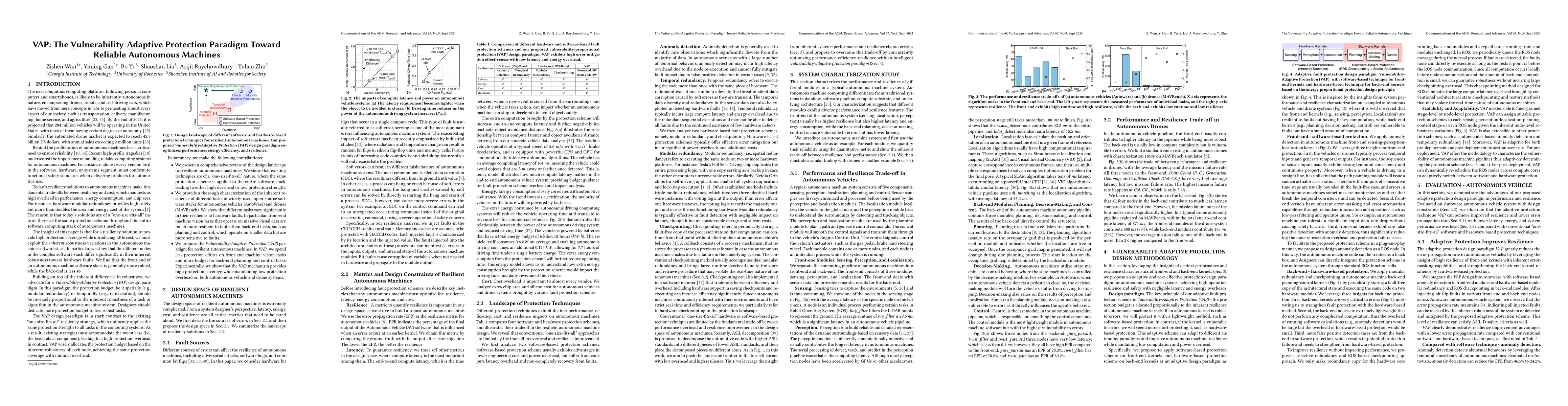 Thumbnail for VAP: The Vulnerability-Adaptive Protection Paradigm Toward Reliable
  Autonomous Machines