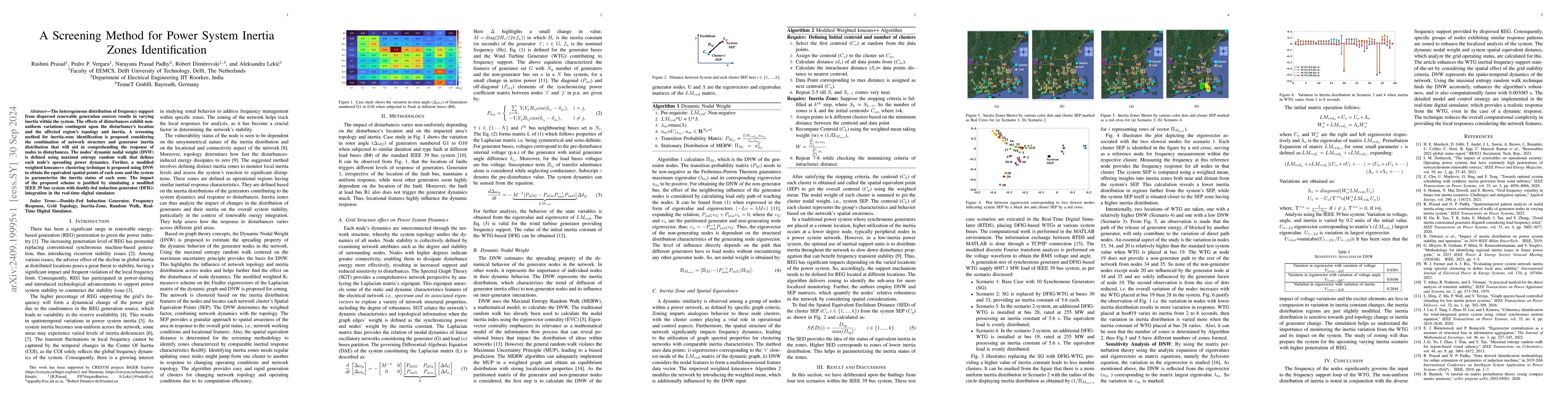 Thumbnail for A Screening Method for Power System Inertia Zones Identification