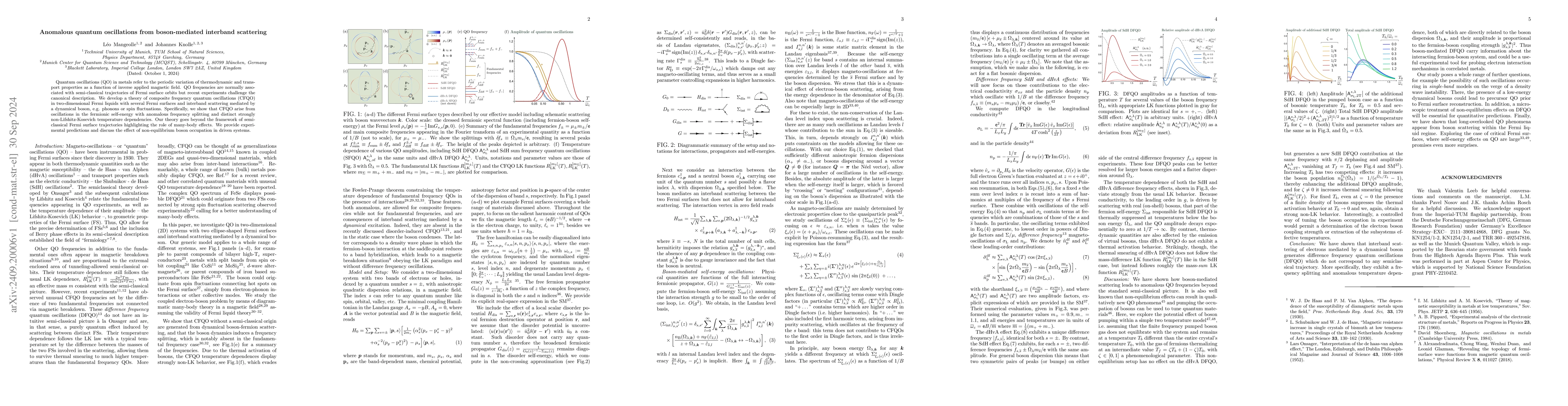 Thumbnail for Anomalous quantum oscillations from boson-mediated interband scattering