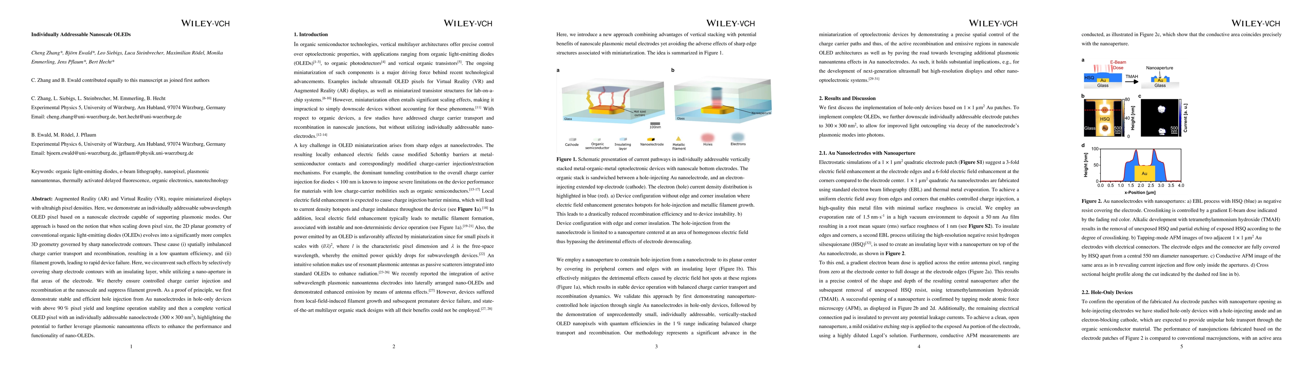 Thumbnail for Individually Addressable Nanoscale OLEDs