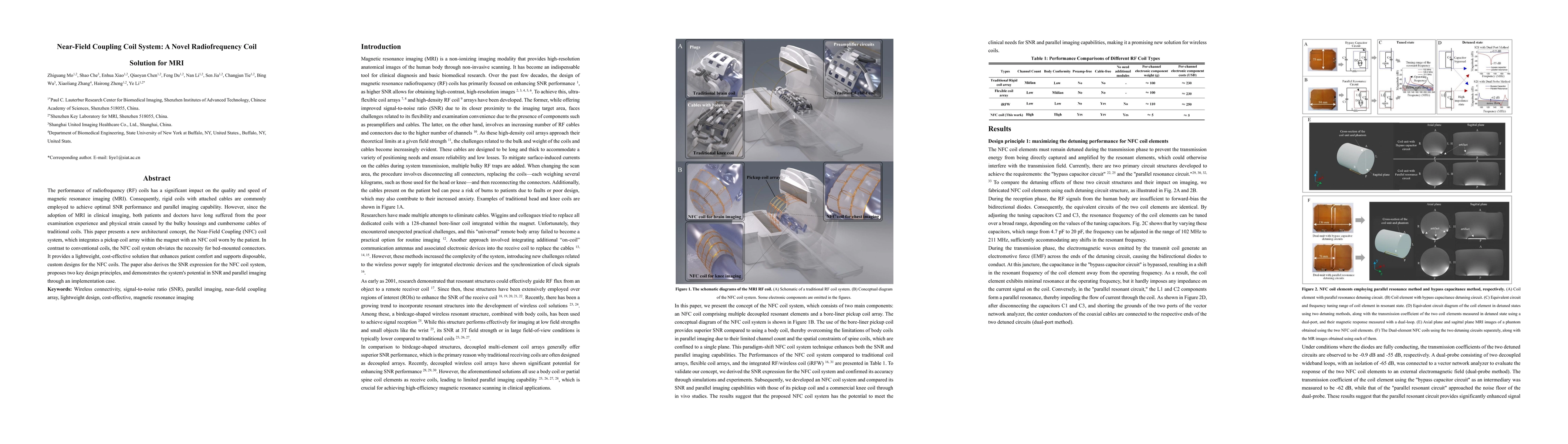 Thumbnail for Near-Field Coupling Coil System: A Novel Radiofrequency Coil Solution
  for MRI