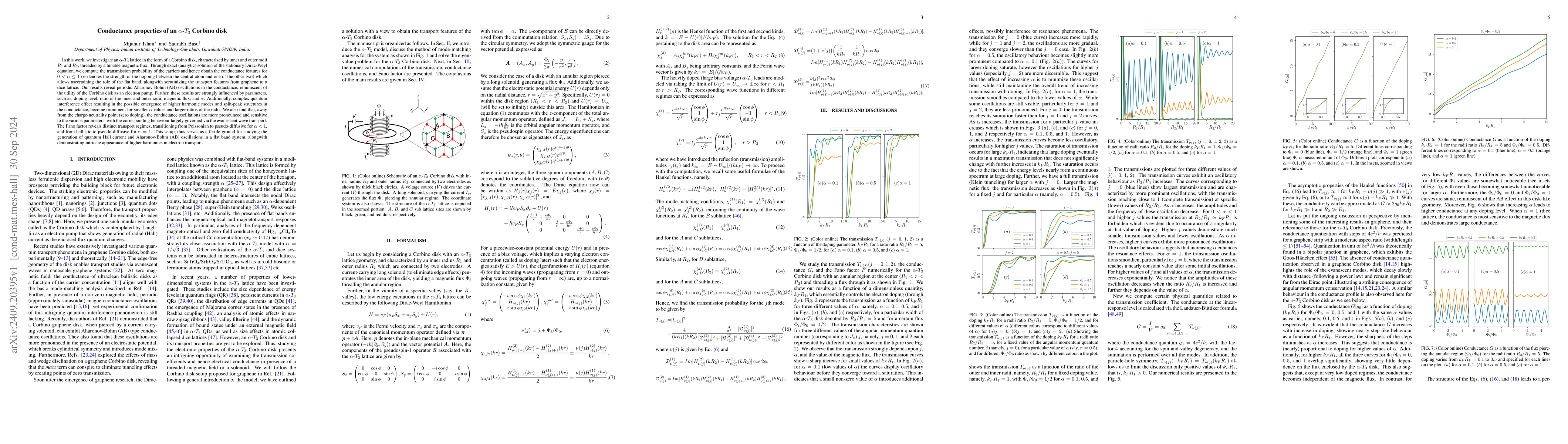 Thumbnail for Conductance properties of an $α$-$T_3$ Corbino disk