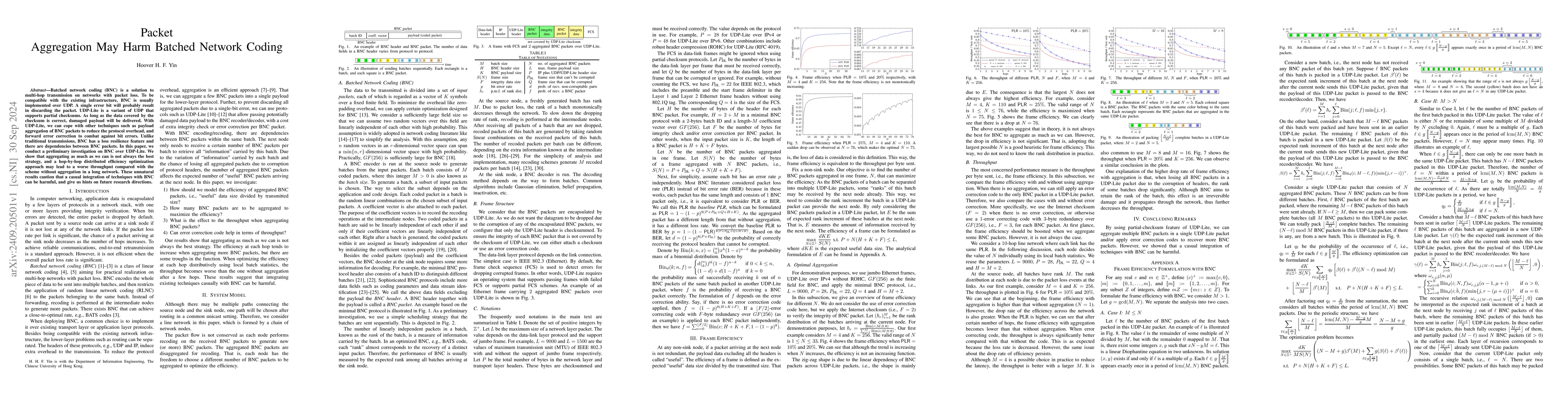 Thumbnail for Packet Aggregation May Harm Batched Network Coding