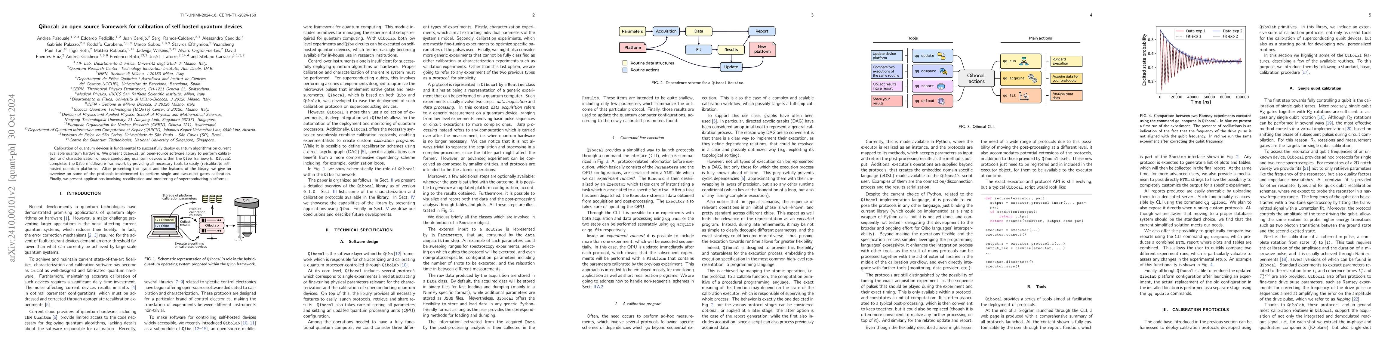 Thumbnail for Qibocal: an open-source framework for calibration of self-hosted quantum
  devices