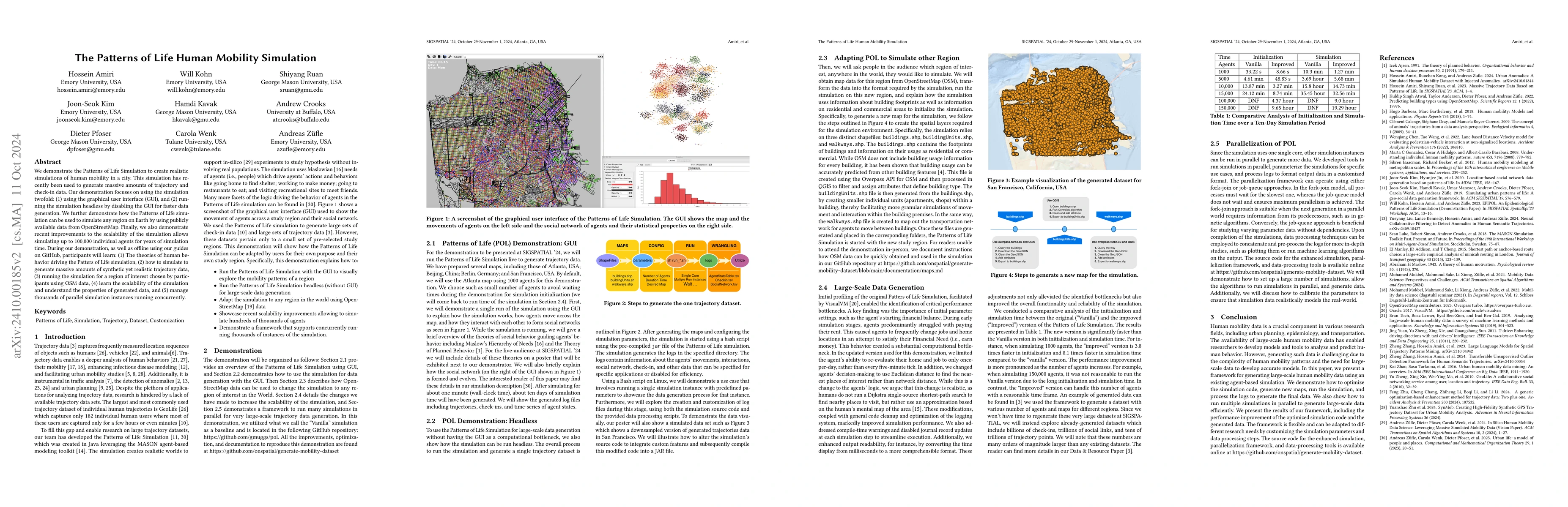Thumbnail for The Patterns of Life Human Mobility Simulation