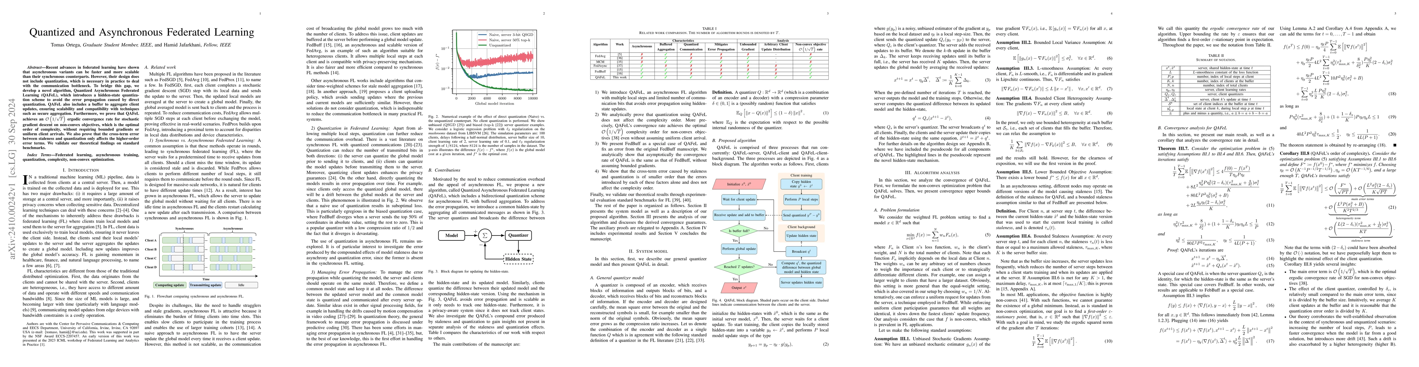Thumbnail for Quantized and Asynchronous Federated Learning