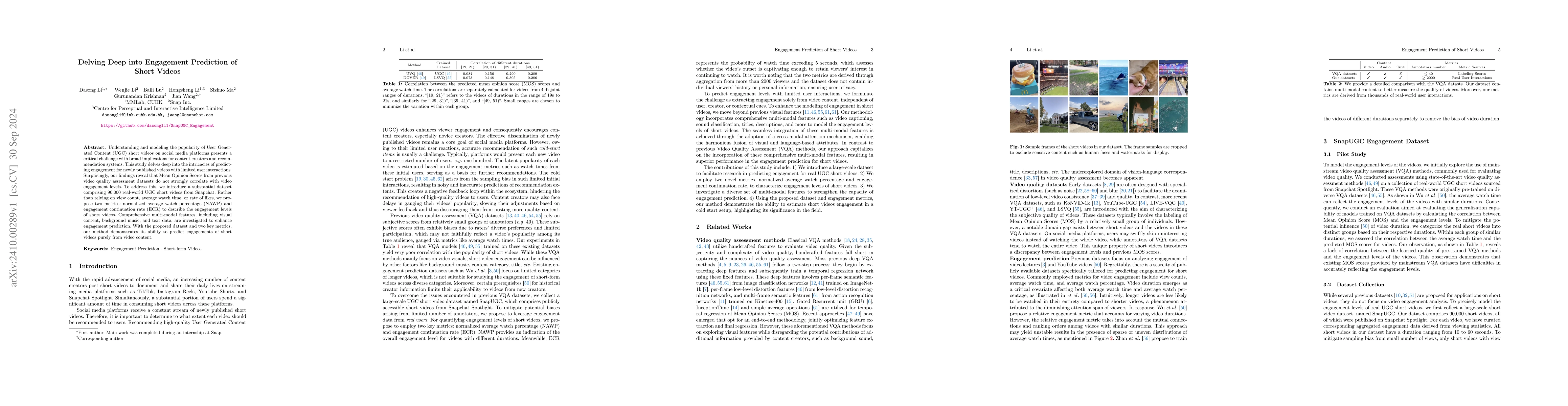 Thumbnail for Delving Deep into Engagement Prediction of Short Videos