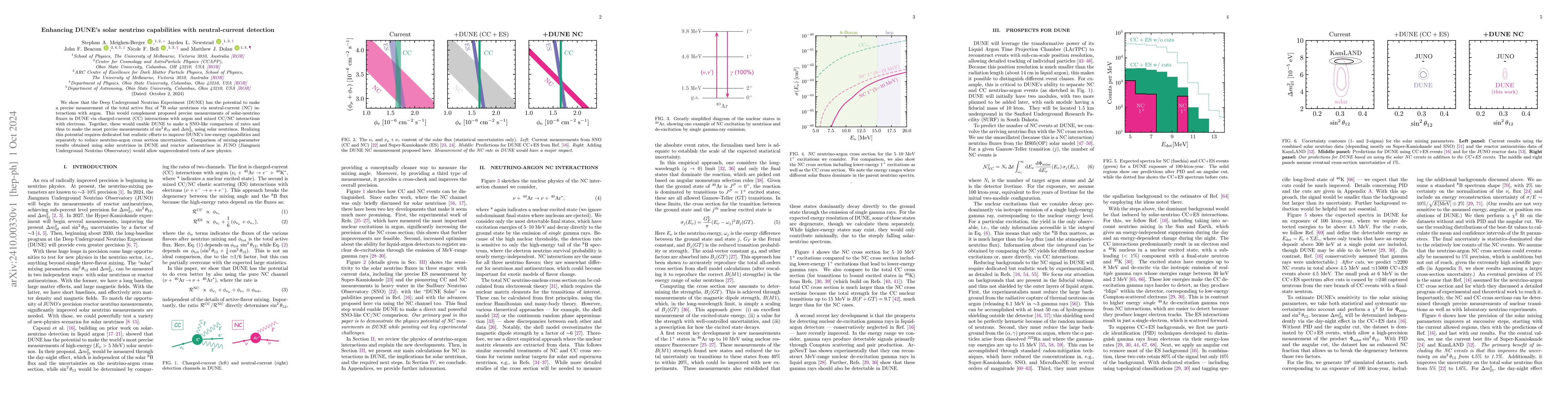 Thumbnail for Enhancing DUNE's solar neutrino capabilities with neutral-current
  detection
