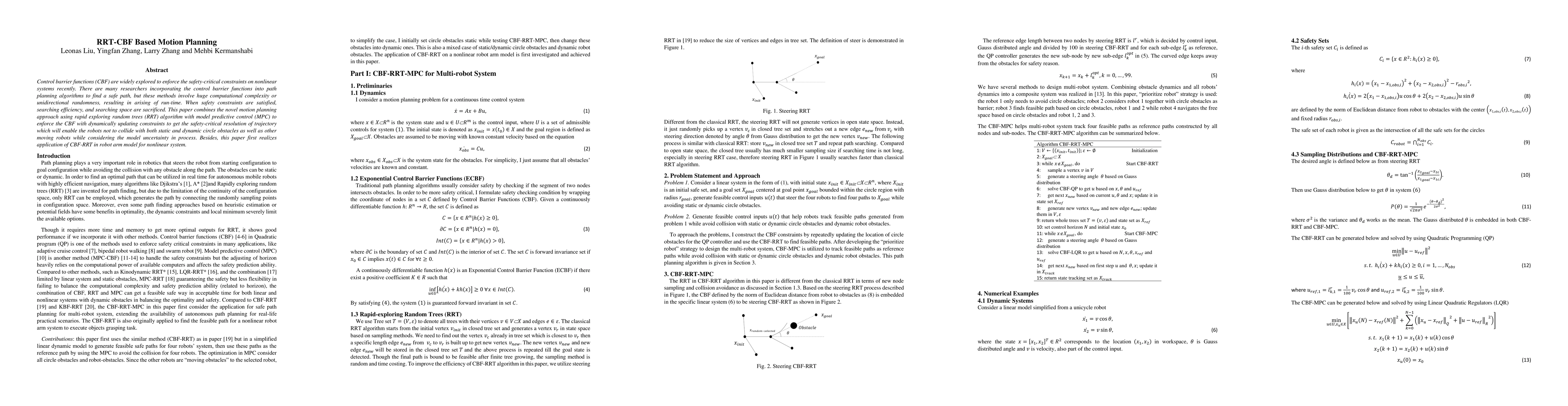 Thumbnail for RRT-CBF Based Motion Planning