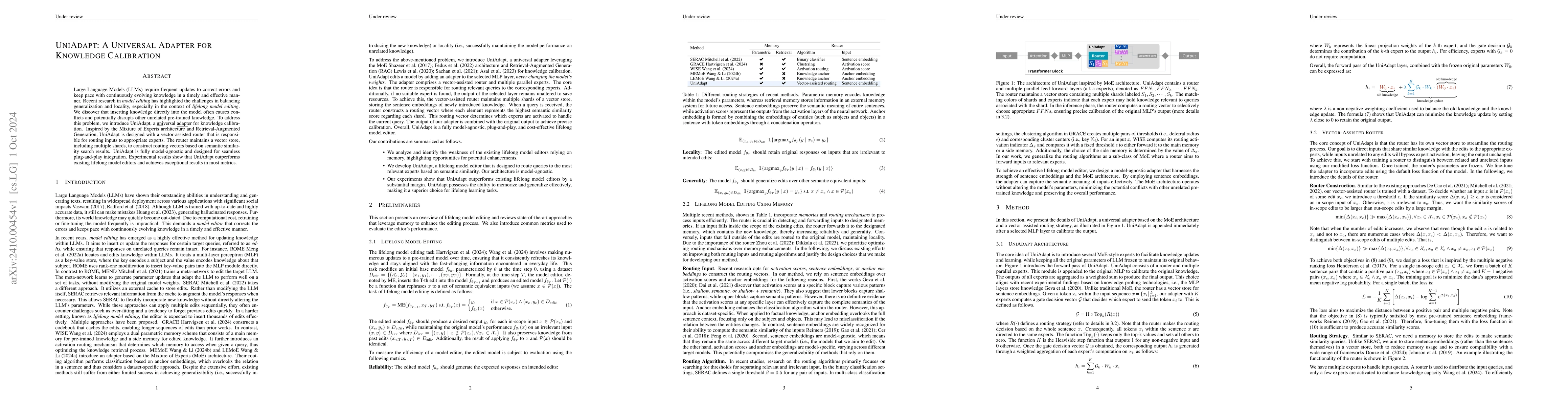 Thumbnail for UniAdapt: A Universal Adapter for Knowledge Calibration