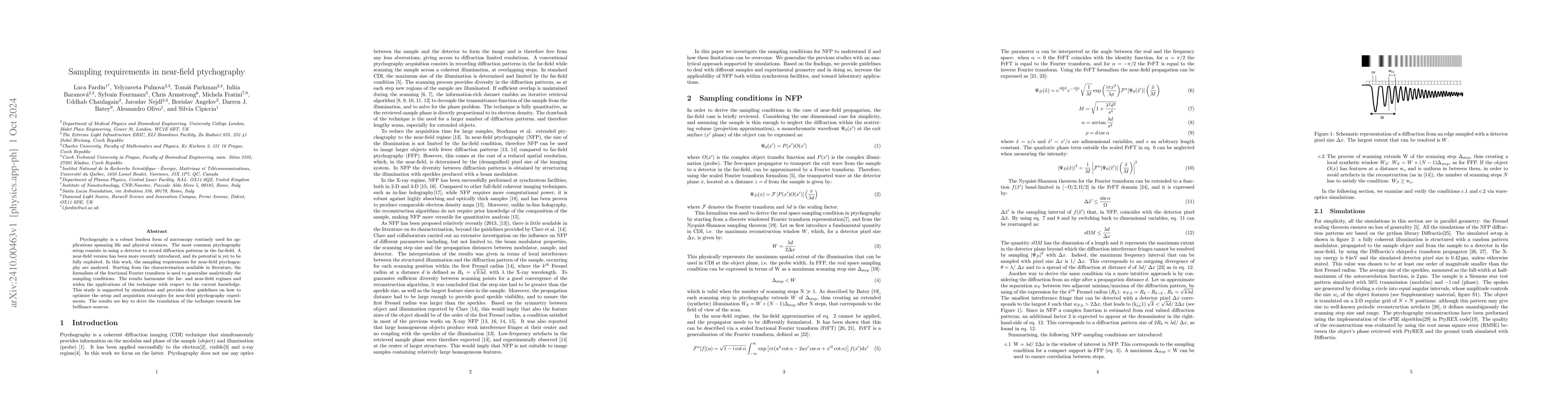 Thumbnail for Sampling requirements in near-field ptychography