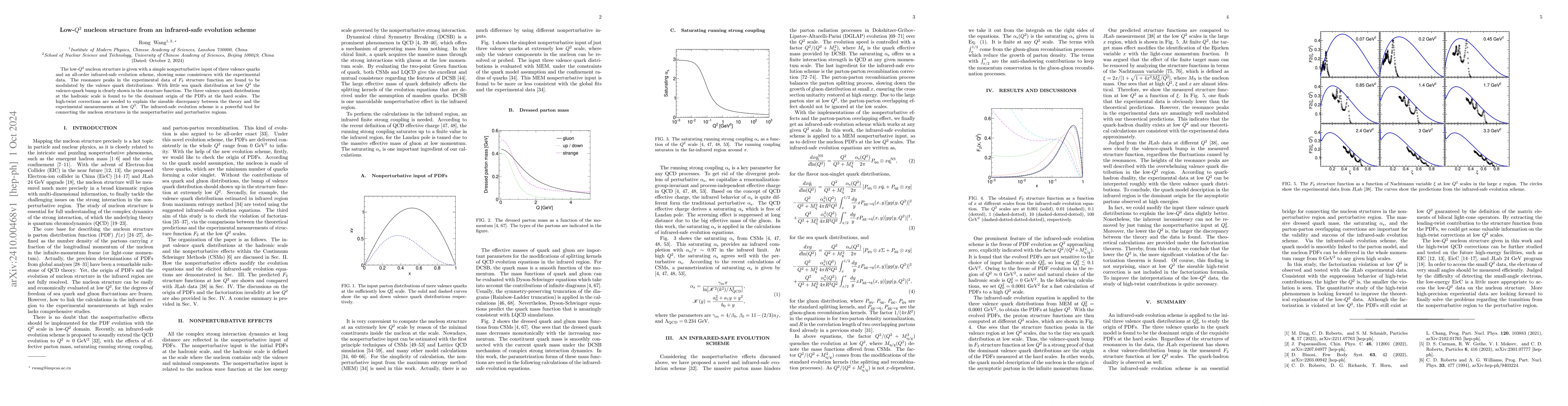 Thumbnail for Low-$Q^{2}$ nucleon structure from an infrared-safe evolution scheme