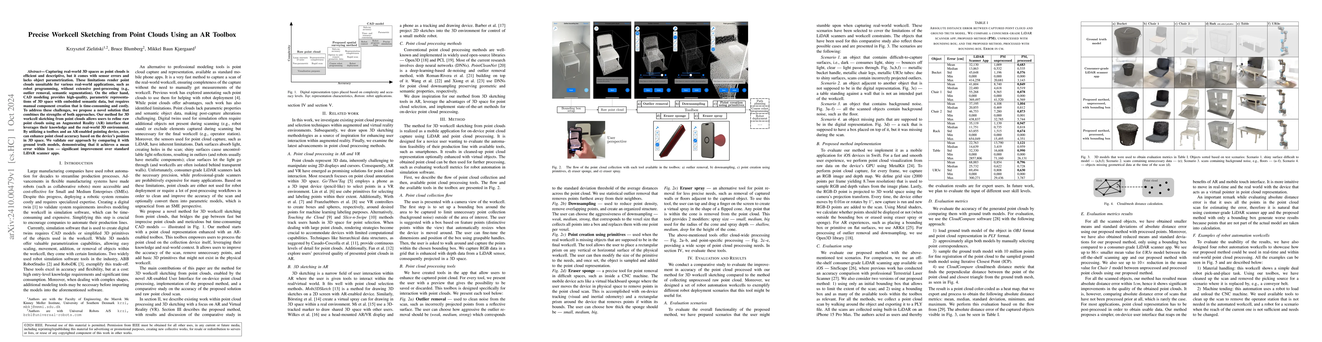 Thumbnail for Precise Workcell Sketching from Point Clouds Using an AR Toolbox