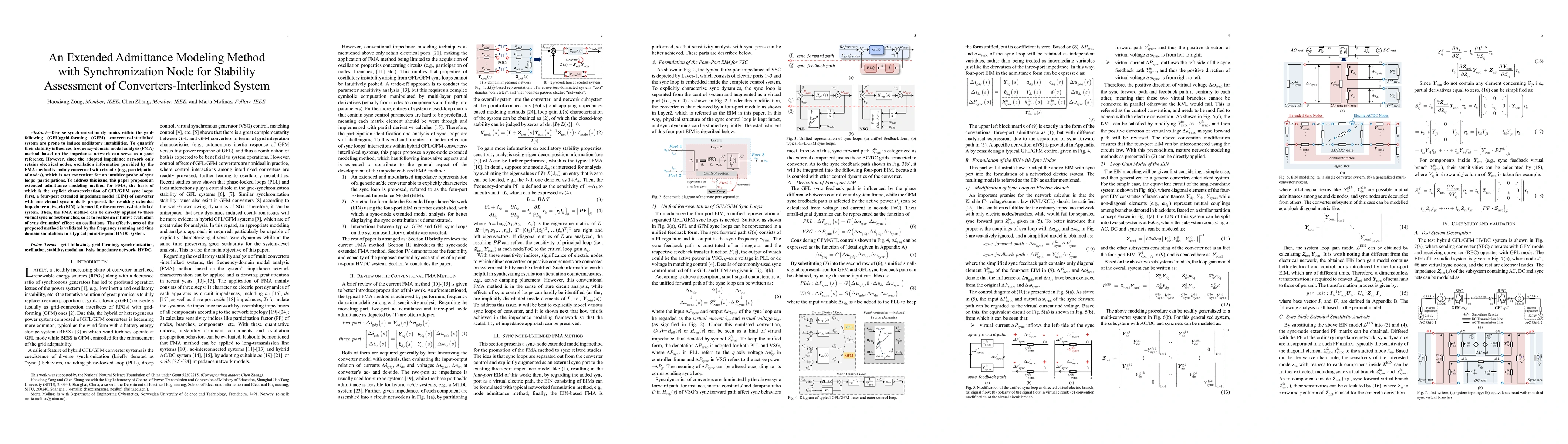 Thumbnail for An Extended Admittance Modeling Method with Synchronization Node for
  Stability Assessment of Converters-Interlinked System