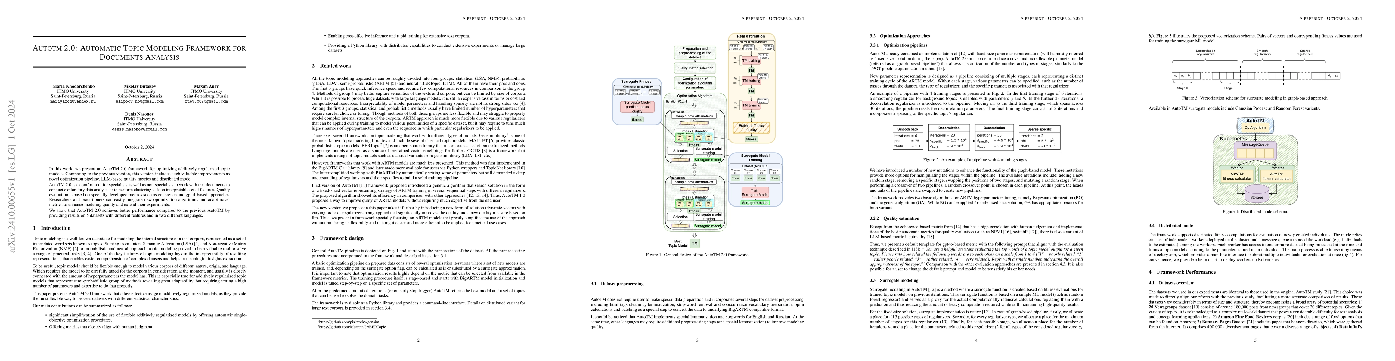 Thumbnail for AutoTM 2.0: Automatic Topic Modeling Framework for Documents Analysis