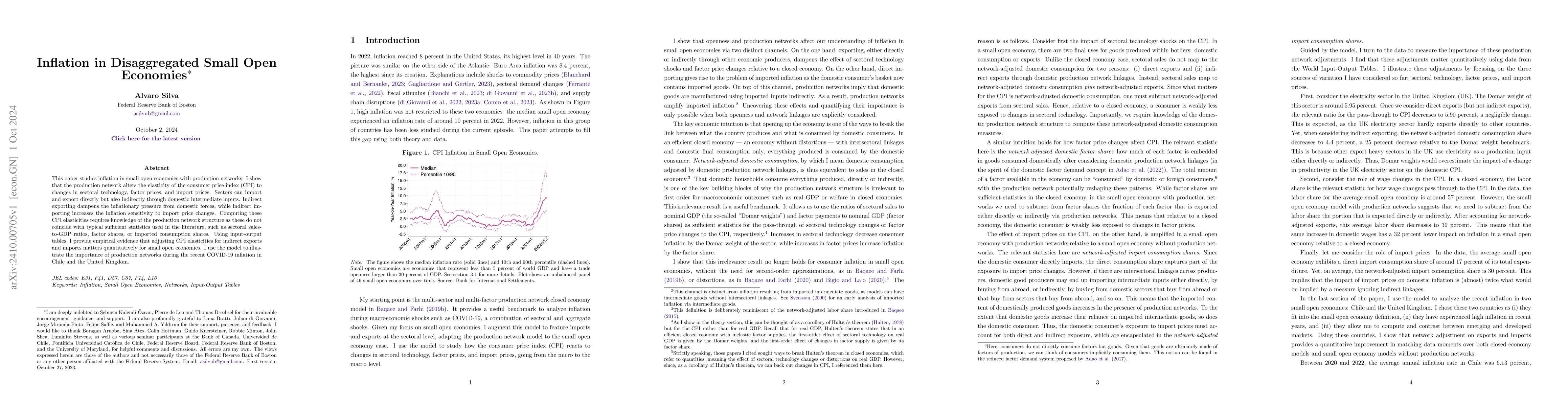Thumbnail for Inflation in Disaggregated Small Open Economies