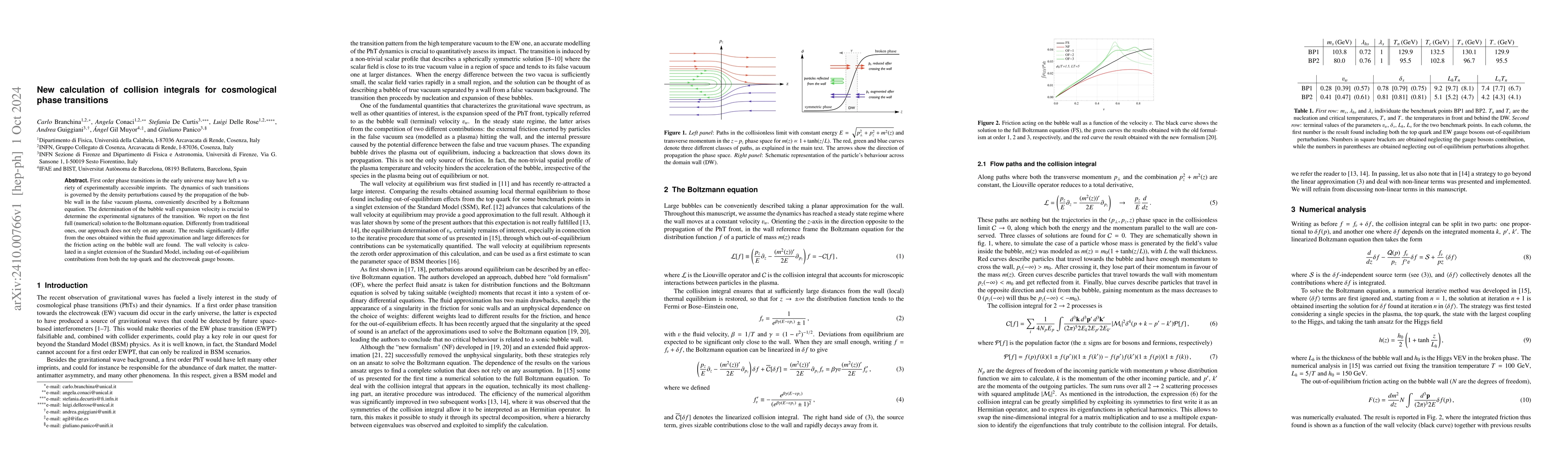 Thumbnail for New calculation of collision integrals for cosmological phase
  transitions