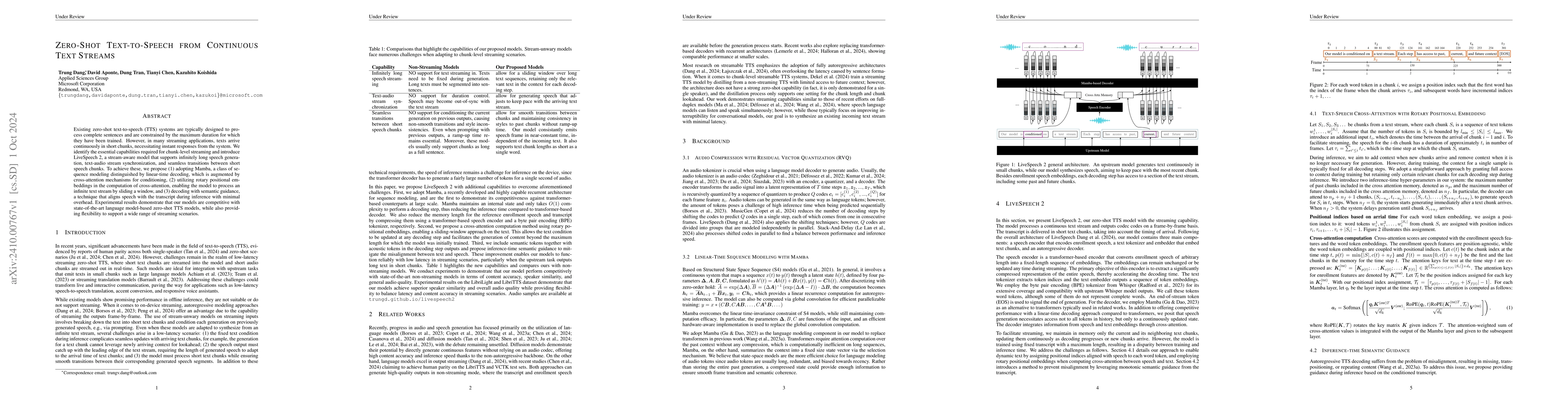 Thumbnail for Zero-Shot Text-to-Speech from Continuous Text Streams