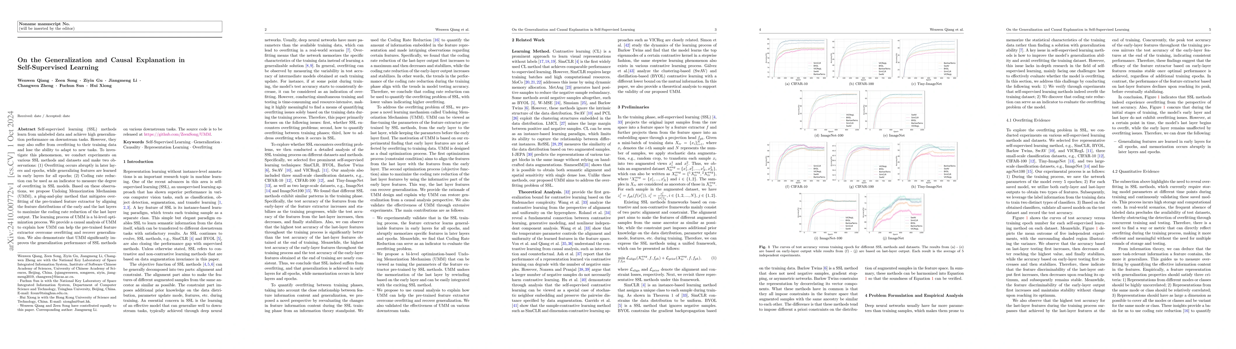 Thumbnail for On the Generalization and Causal Explanation in Self-Supervised Learning