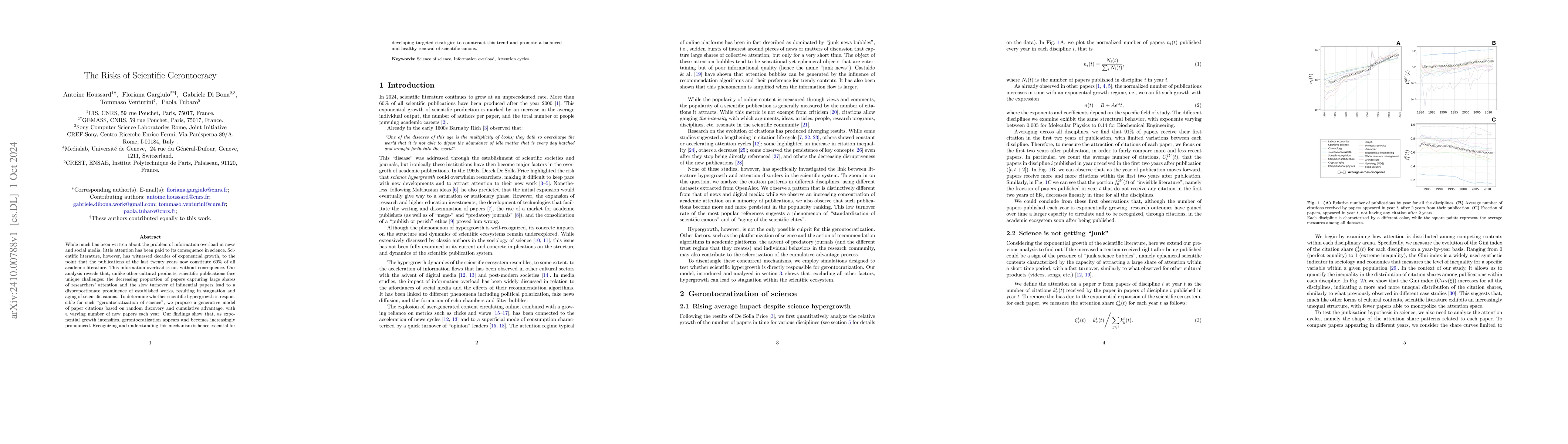 Thumbnail for The Risks of Scientific Gerontocracy